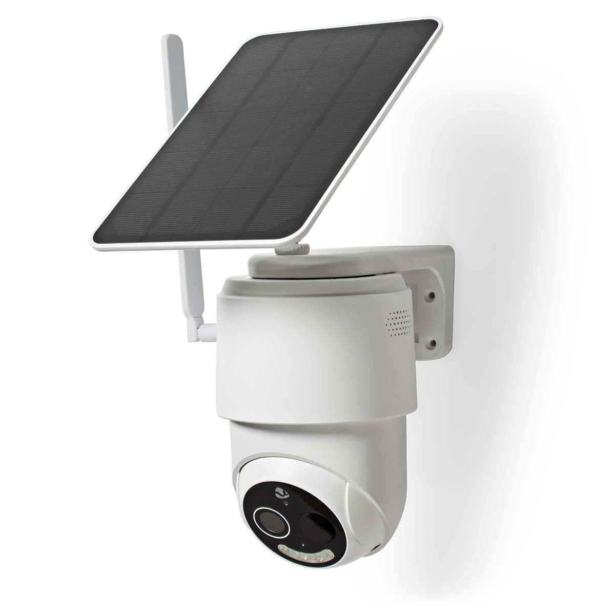 SmartLife Outdoor Camera | 4G | Full HD 1080p | Pan tilt | IP65 | Cloud Storage (optional) / microSD (not included) | 5 V DC | With motion sensor | Night vision | White