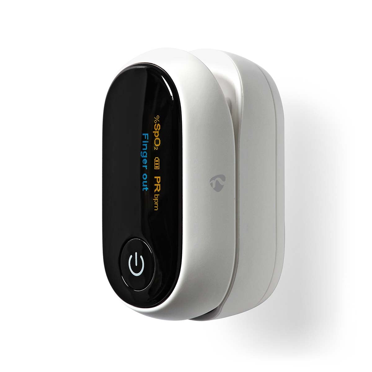 SmartLife Oxygen Meter | Bluetooth | OLED screen | Audible Alarm / Perfusion Index / Pulse Rate / High Precision Sensor / Impaired Movement Disorder / Oxygen Saturation (SpO2) | White