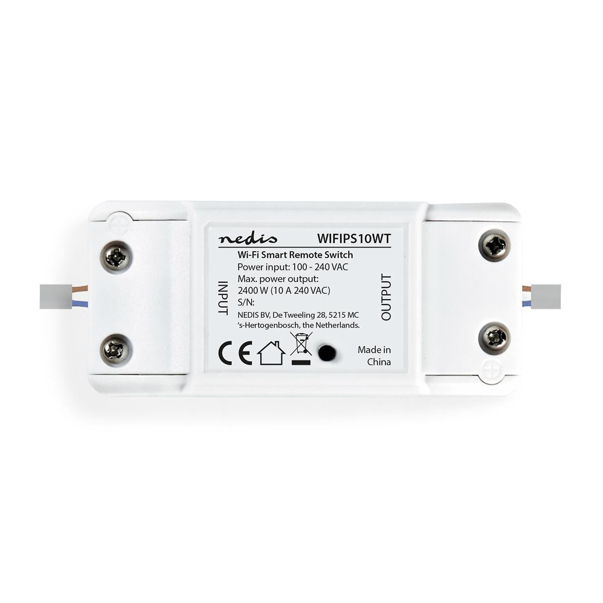 SmartLife Power Switch | Wi-Fi | 2400 W | Terminal block | App available for: Android™ / IOS