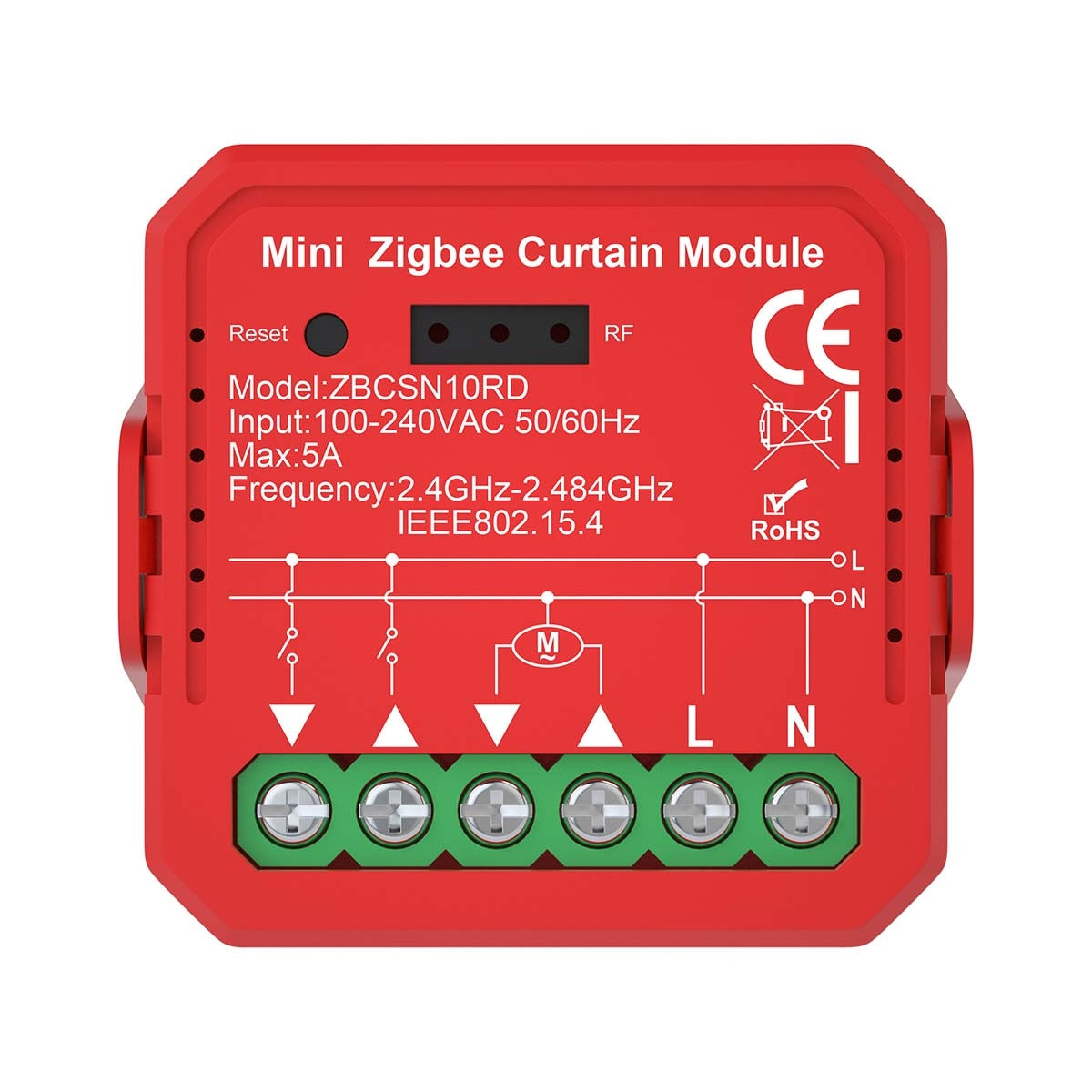 SmartLife Power Switch | Zigbee 3.0 | 1000 W | Terminal Connection | App available for: Android™ / IOS