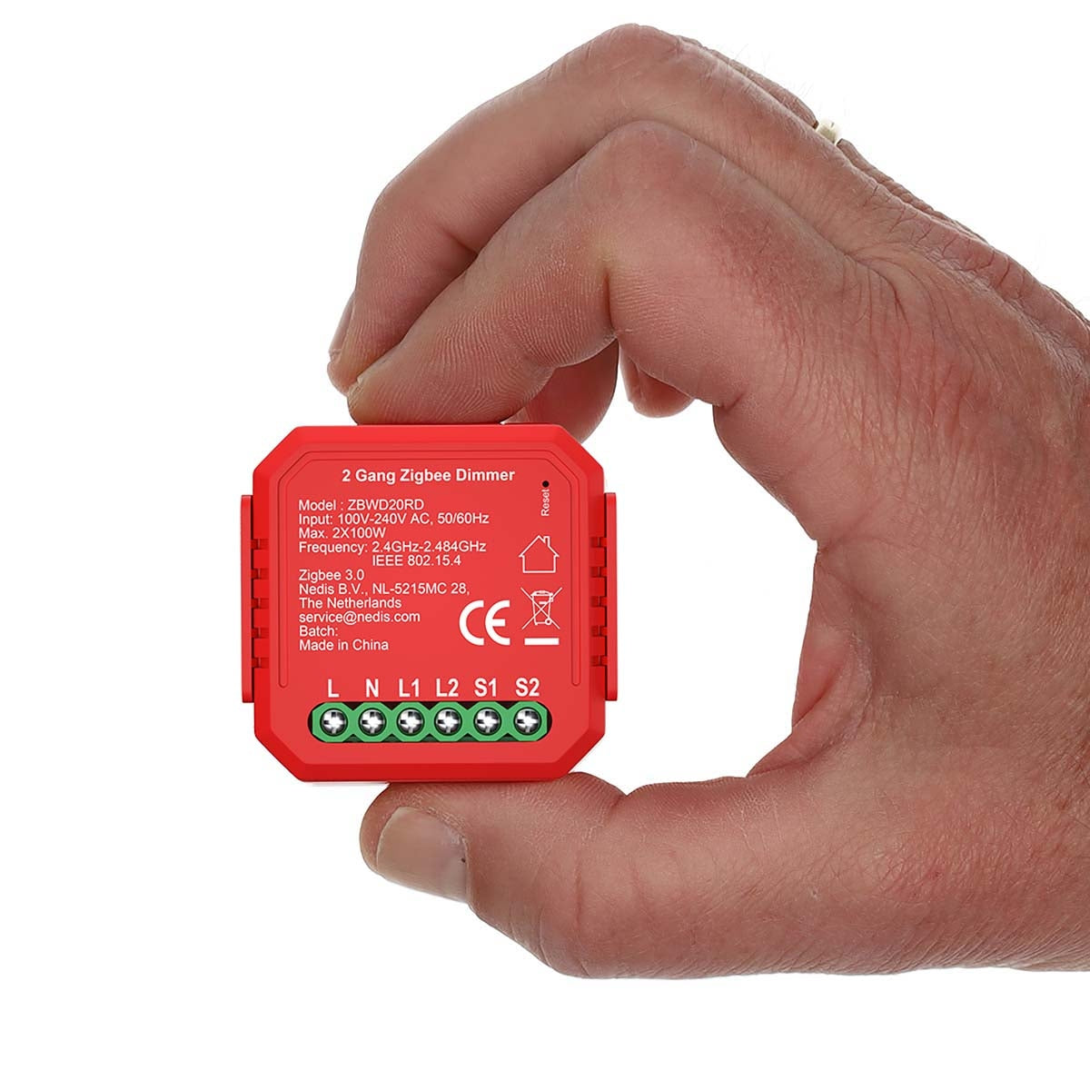 SmartLife Power Switch | Zigbee 3.0 | 2x100 W | Terminal Connection | App available for: Android™ / IOS