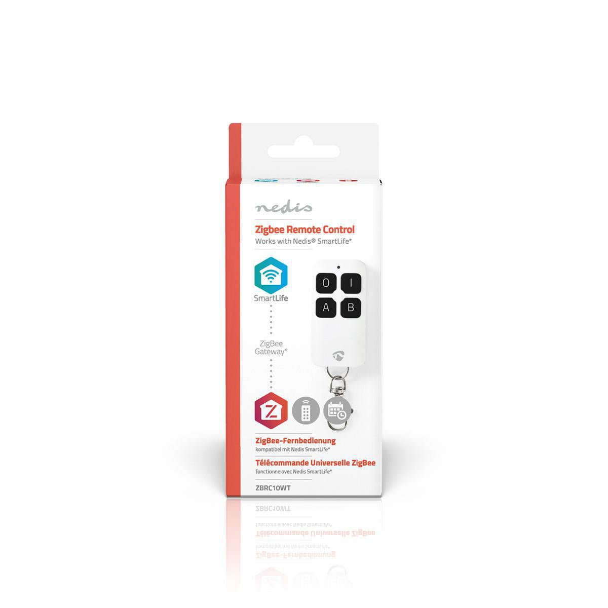 SmartLife Remote Control | Zigbee 3.0 | Number of buttons: 4 | Android™ / IOS | White