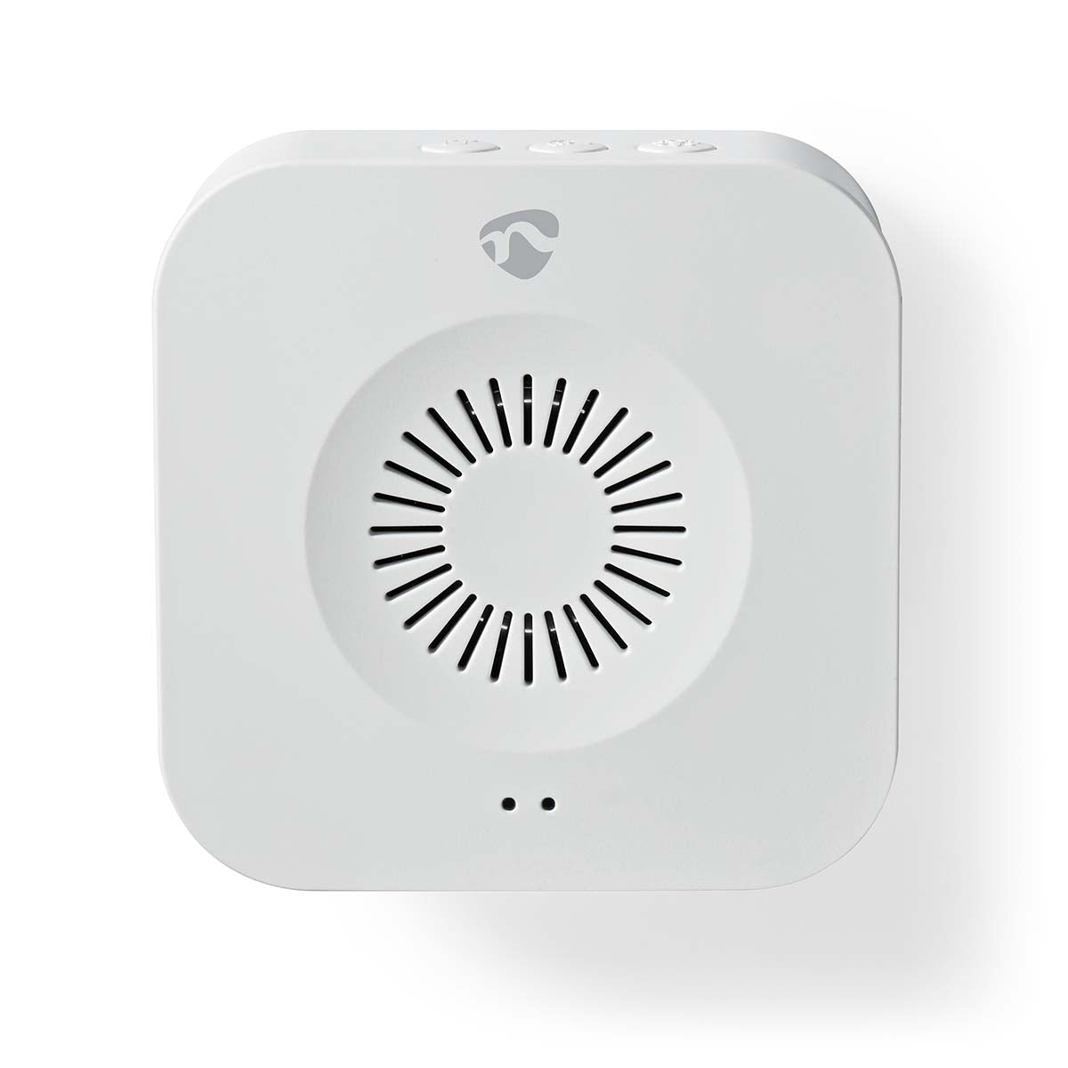 SmartLife Ring Clock | 433 MHz | Accessories for: WIFICDP10GY / WIFICDP30WT / WIFICDP40CWT | Battery powered / USB power | 4 Sound | 4.5 V DC / 5 V DC | Adjustable volume | White