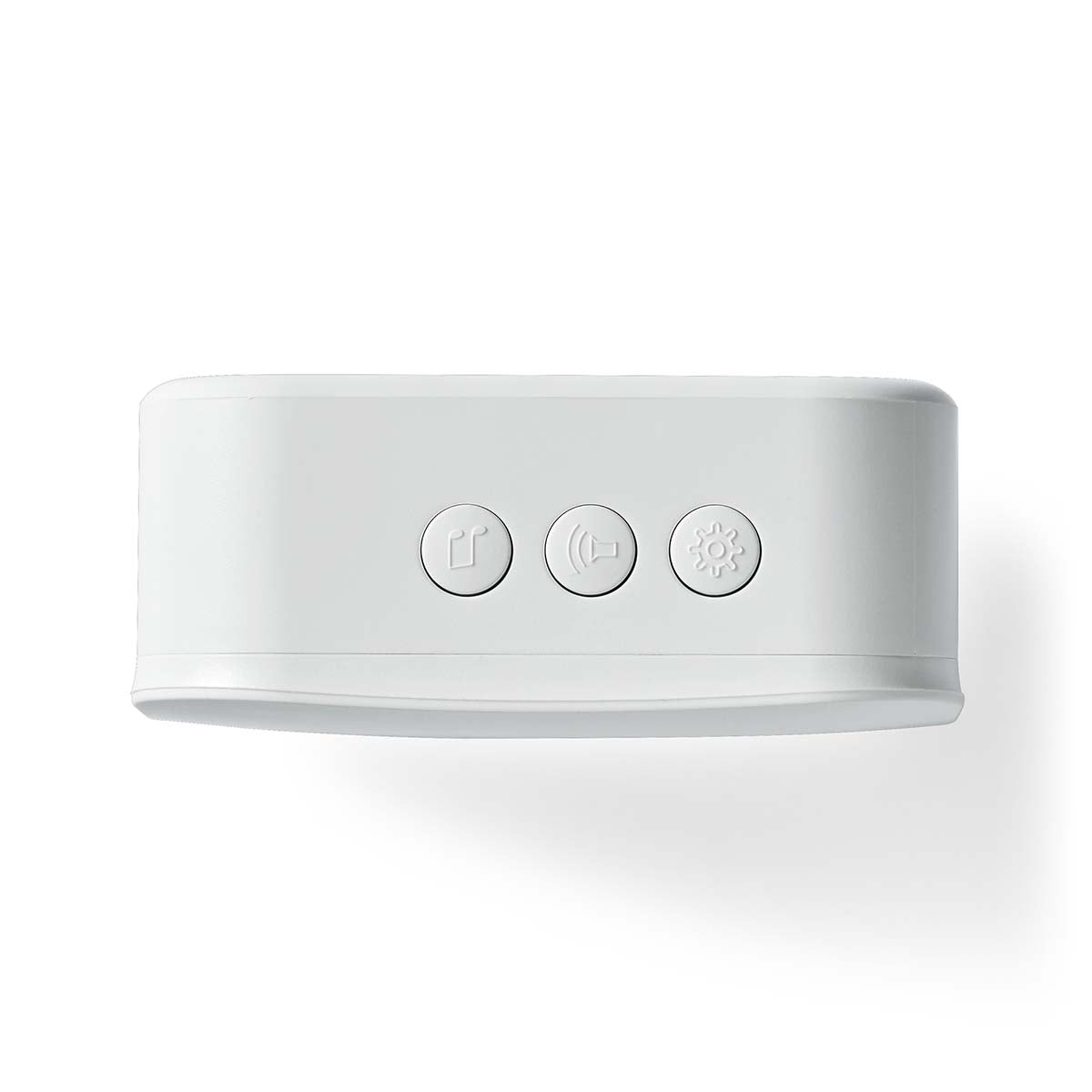 SmartLife Ring Clock | 433 MHz | Accessories for: WIFICDP10GY / WIFICDP30WT / WIFICDP40CWT | Battery powered / USB power | 4 Sound | 4.5 V DC / 5 V DC | Adjustable volume | White