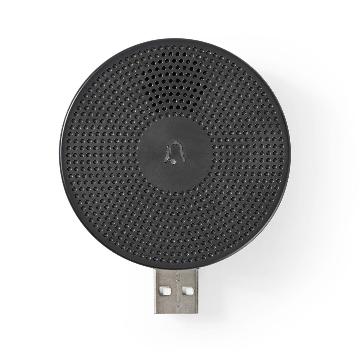 SmartLife Ring Clock | Wi-Fi | Accessories for: WIFICDP10GY | USB Power | 4 Sound | 5 V DC | Adjustable volume | Black