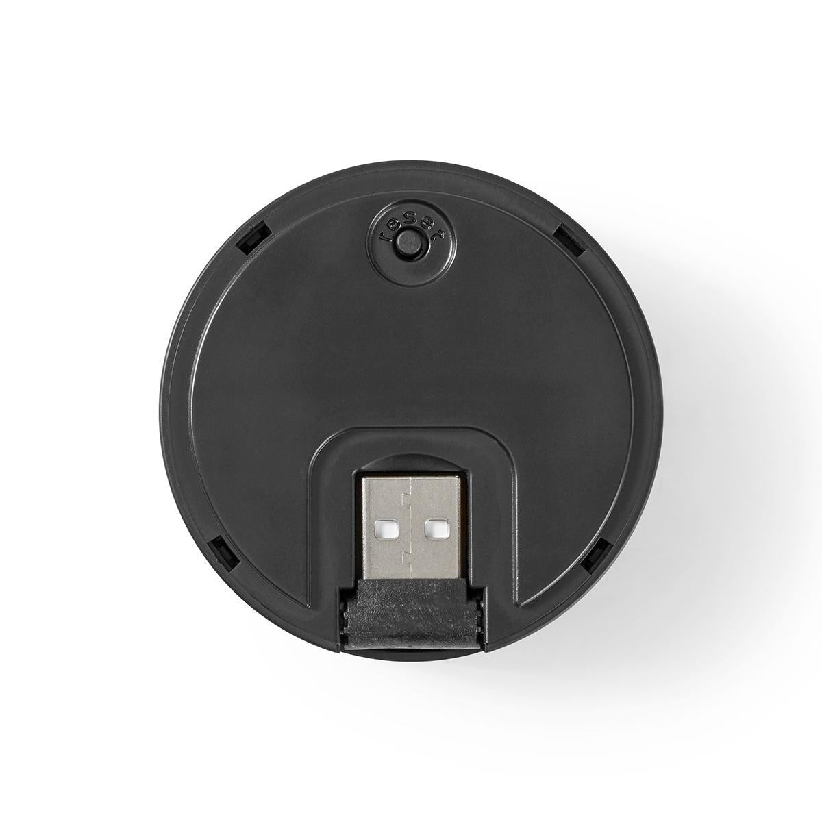 SmartLife Ring Clock | Wi-Fi | Accessories for: WIFICDP10GY | USB Power | 4 Sound | 5 V DC | Adjustable volume | Black