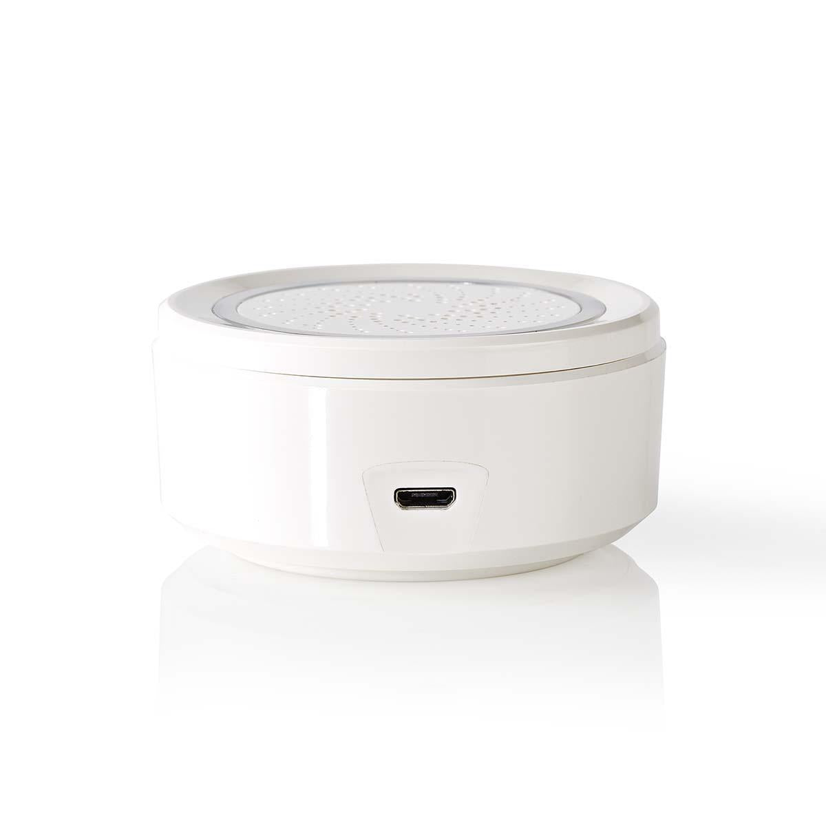 SmartLife Siren | Wi-Fi | Power adapter | 8 Sound | 85 dB| Android™ / IOS | White