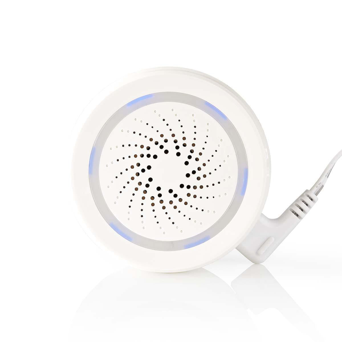 SmartLife Siren | Wi-Fi | Power adapter | 8 Sound | 85 dB| Android™ / IOS | White