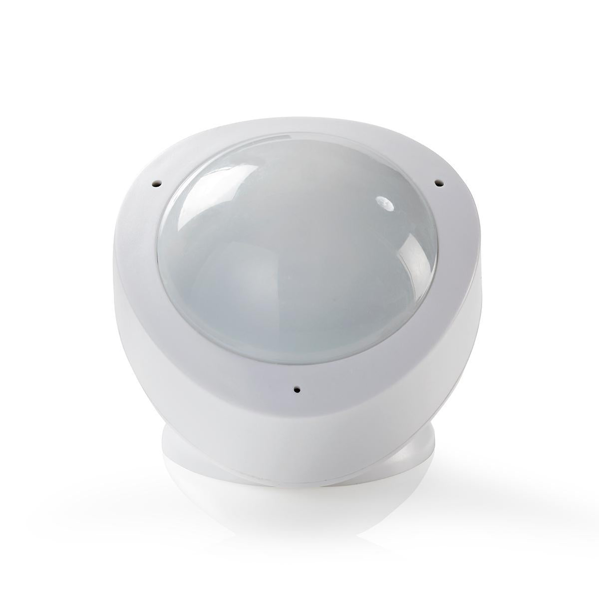 SmartLife Smart motion sensor | Wi-Fi | Battery operated / Power adapter | Detector angle: 120 ° | Detector range: 10.0 m | White