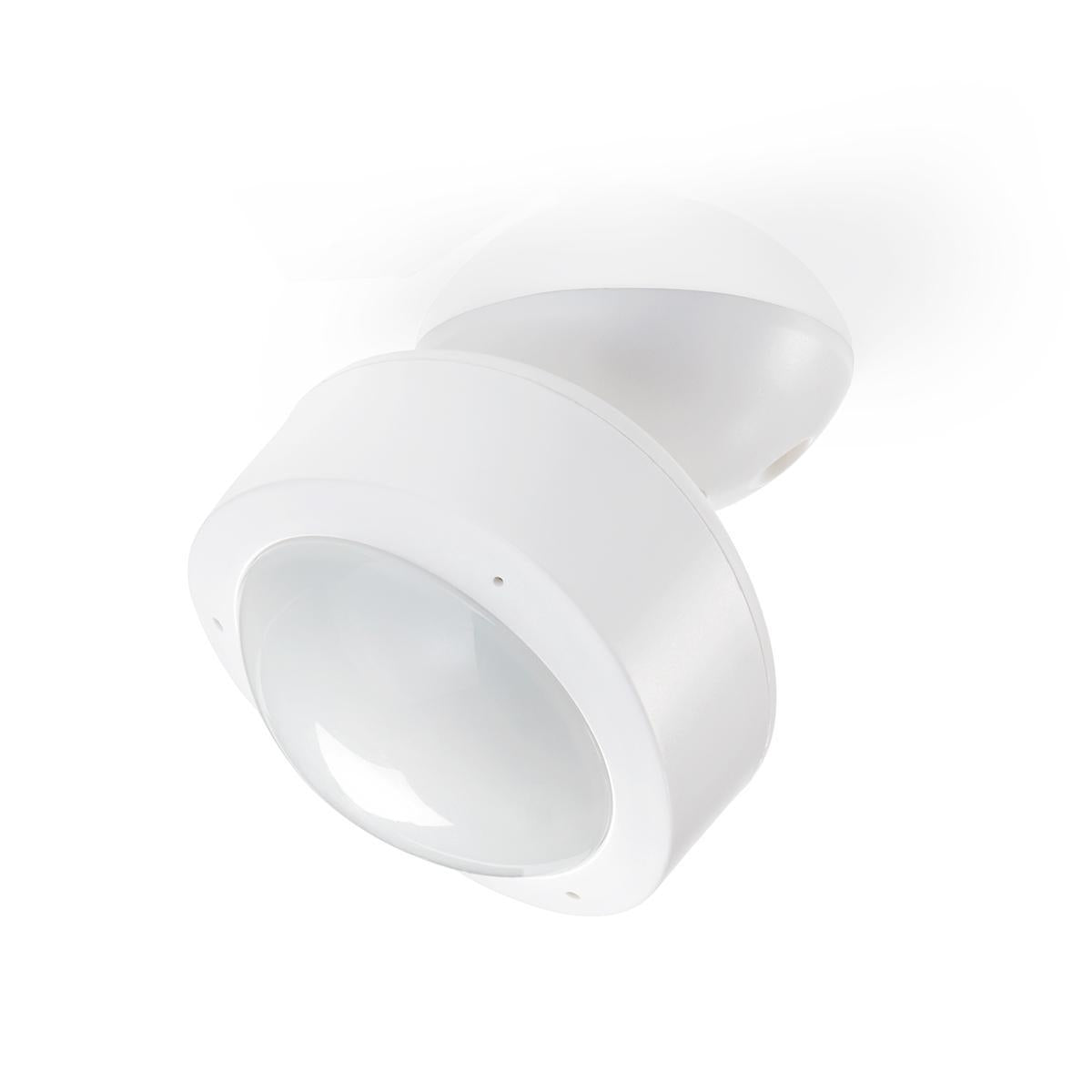 SmartLife Smart motion sensor | Wi-Fi | Battery operated / Power adapter | Detector angle: 120 ° | Detector range: 10.0 m | White