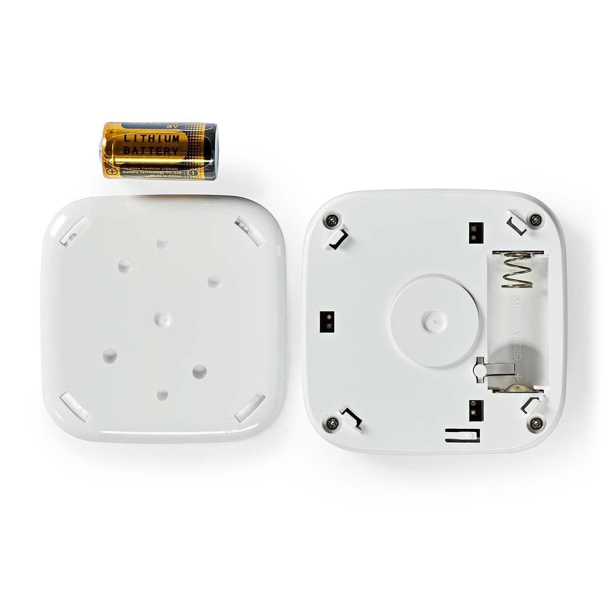SmartLife Smoke Detector | Wi-Fi | Battery powered | Donor life cycle: 10 years | EN 14604 | Max. battery life: 24 Months | 85 dB| White | 1 pc.
