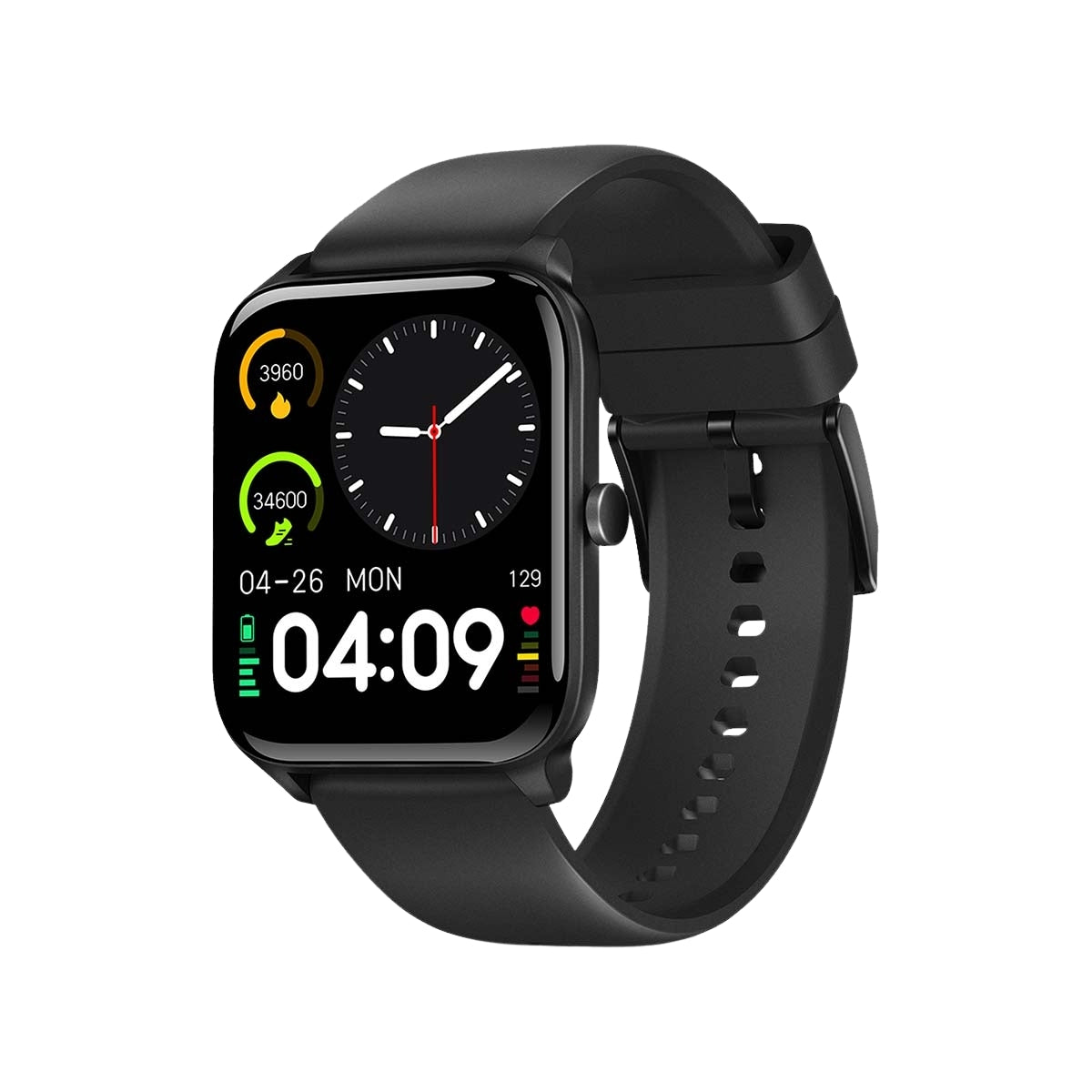 SmartLife Watch | 1.69 " | LCD | IP68 | Maximum operating time: 240 hrs | Android™ / IOS | Black