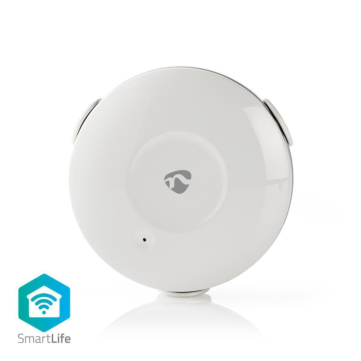 SmartLife Water Detector | Wi-Fi | Battery powered | Extension included | Max. battery life: 24 Months | 50 dB| White