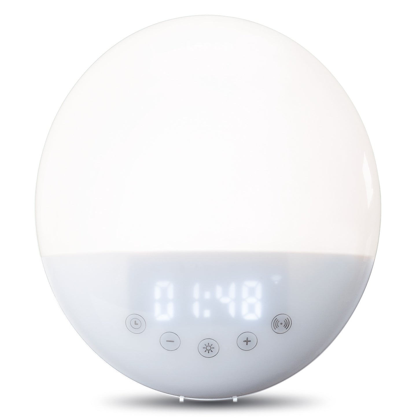 Smart Wake-Up Light Alarm Clock with Dual Alarms, Wi-Fi