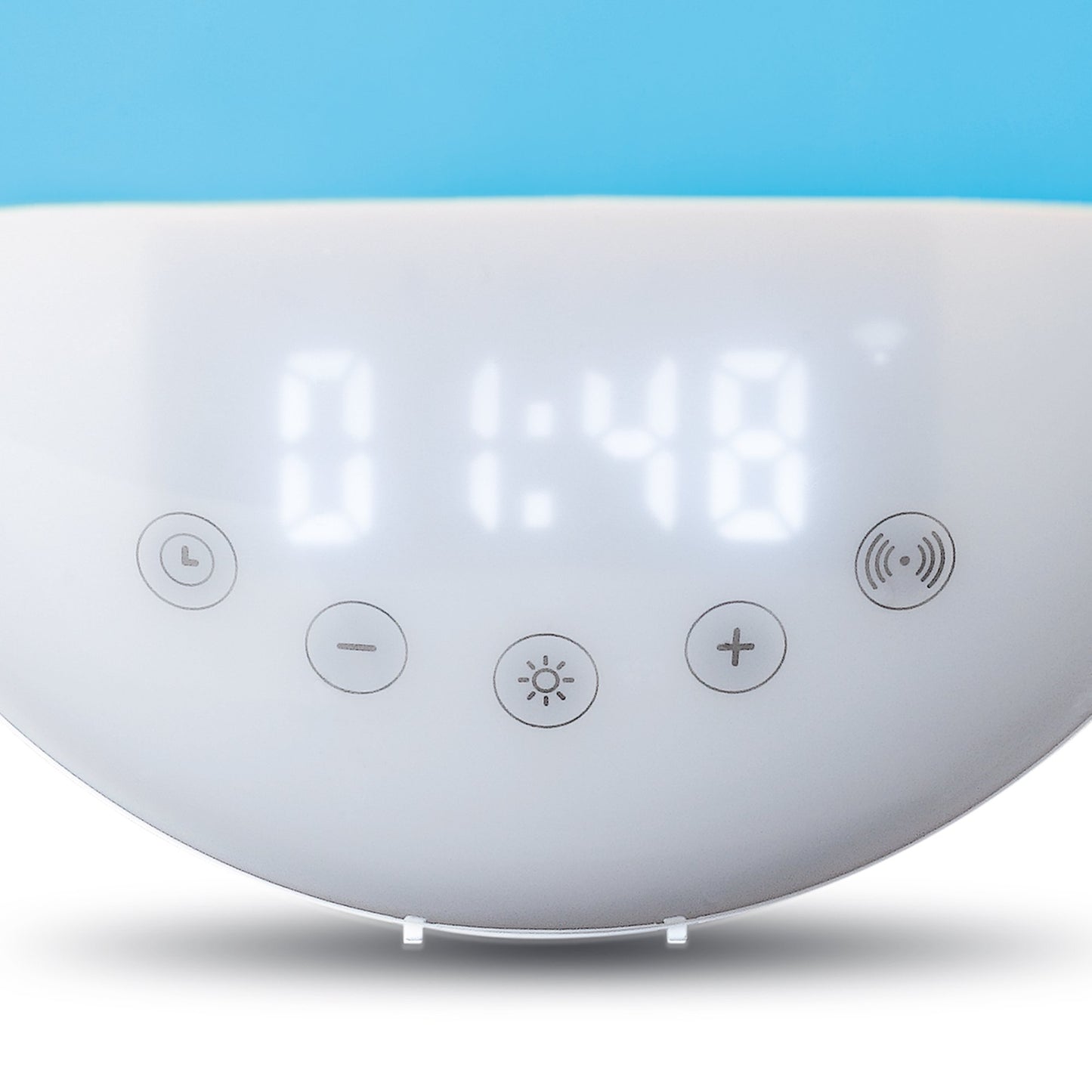 Smart Wake-Up Light Alarm Clock with Dual Alarms, Wi-Fi