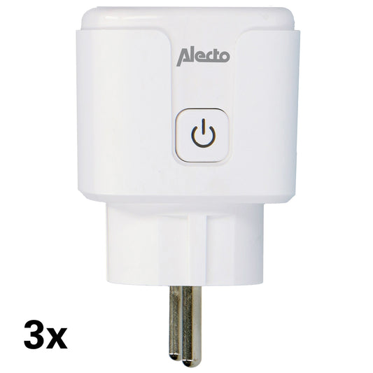 Smart Wi-Fi Plug 3-Pack, 16A 3680W, Energy Monitor