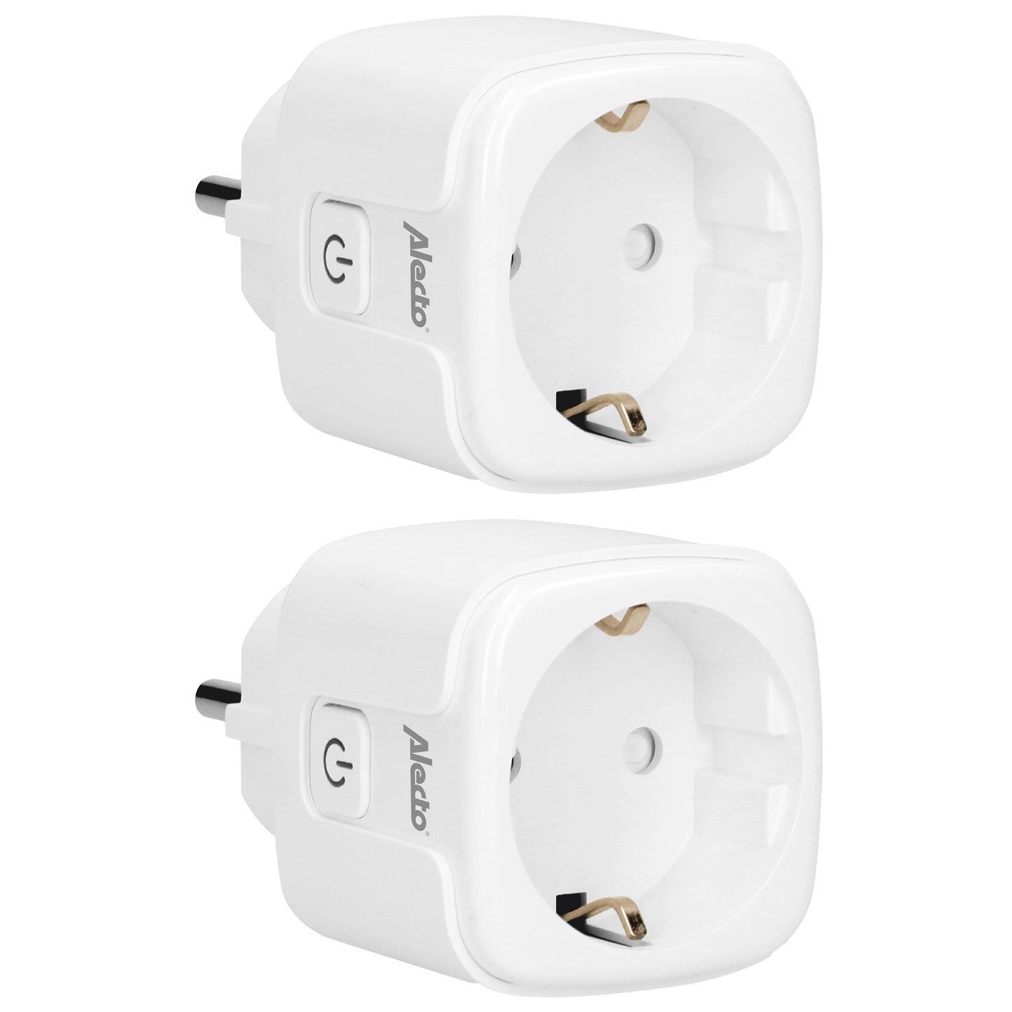Smart Wi-Fi Plug with Energy Monitor, 16A, 2-Pack