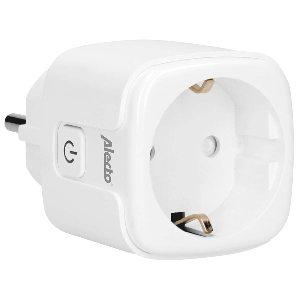 Smart Wi-Fi Plug with Energy Monitor, 16A 3680W, White