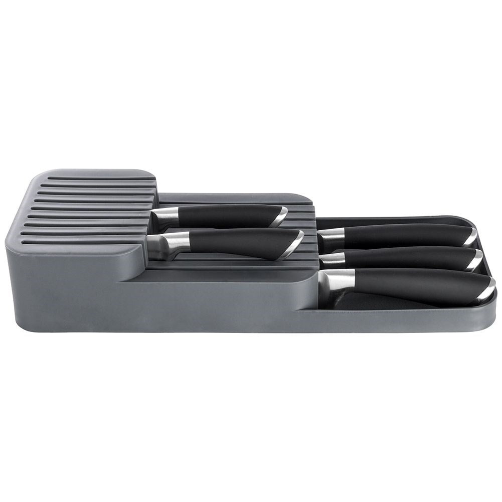Smart and spacious knife organizer in durable material