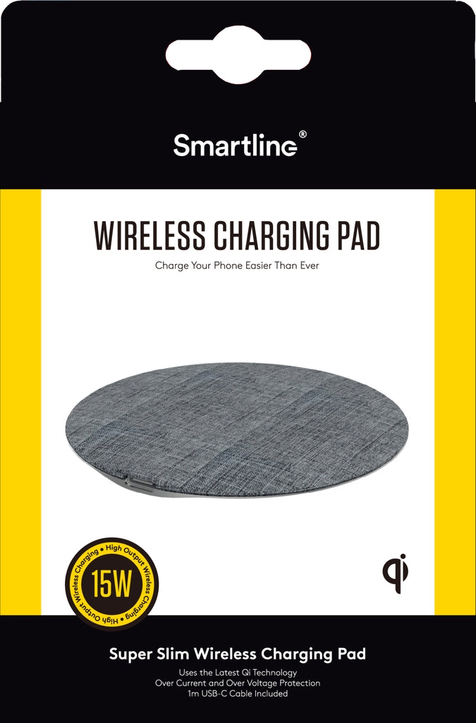 Smartline 15W Qi Wireless Fast Charging Pad