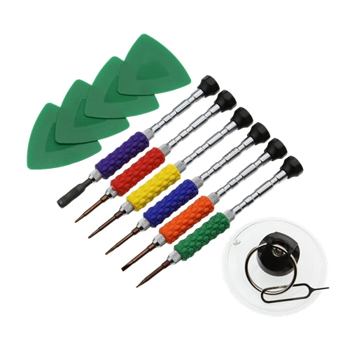 Smartphone Repair kit, 12 pcs, Precision CRV, yellow