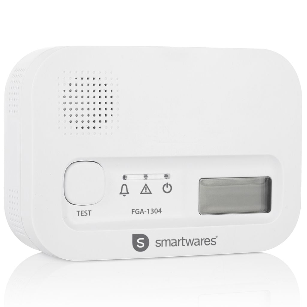 Smartwares Carbon monoxide alarm 10 year sensor - White
