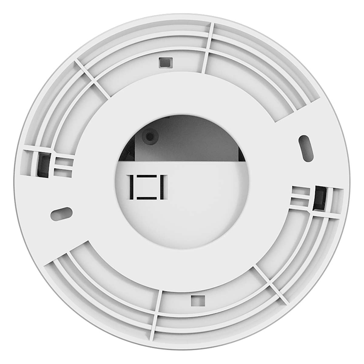 Smoke Alarm with Photoelectric Sensor, 4 Pack, White