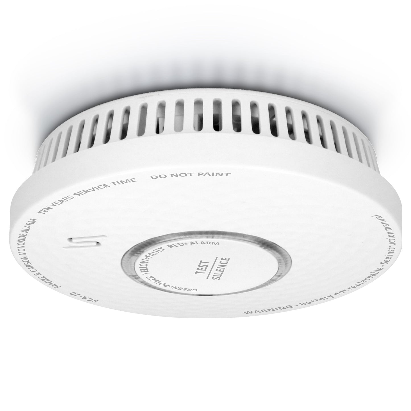 Smoke & Carbon Monoxide Alarm, 10-Year Battery, Loud 85 dB