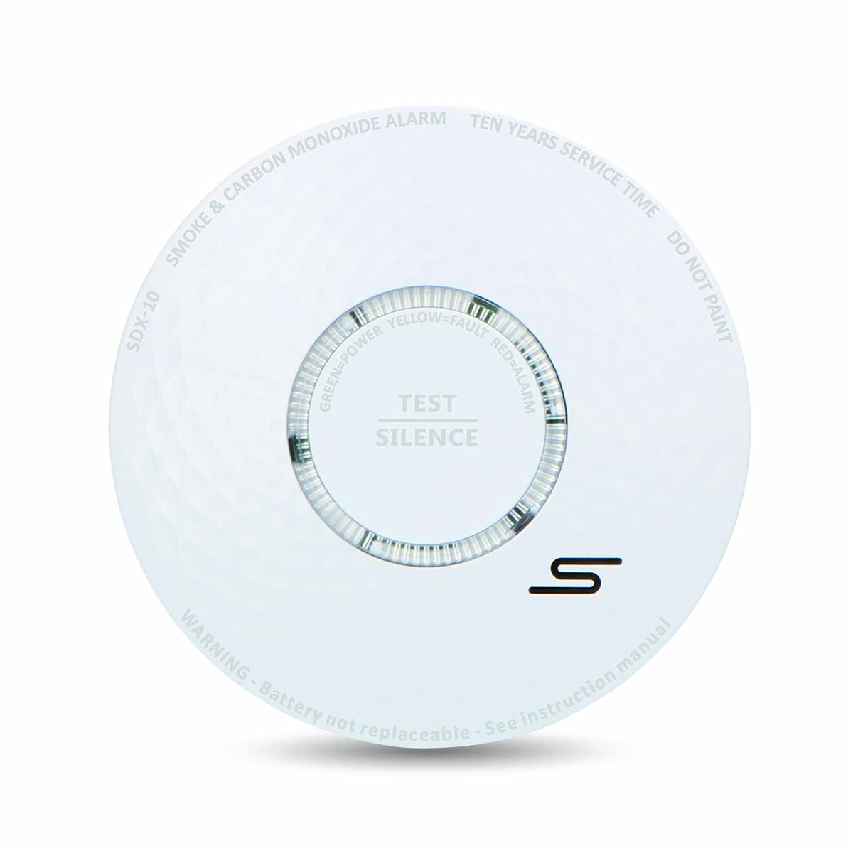 Smoke & Carbon Monoxide Alarm, 10-Year Battery, Loud 85 dB