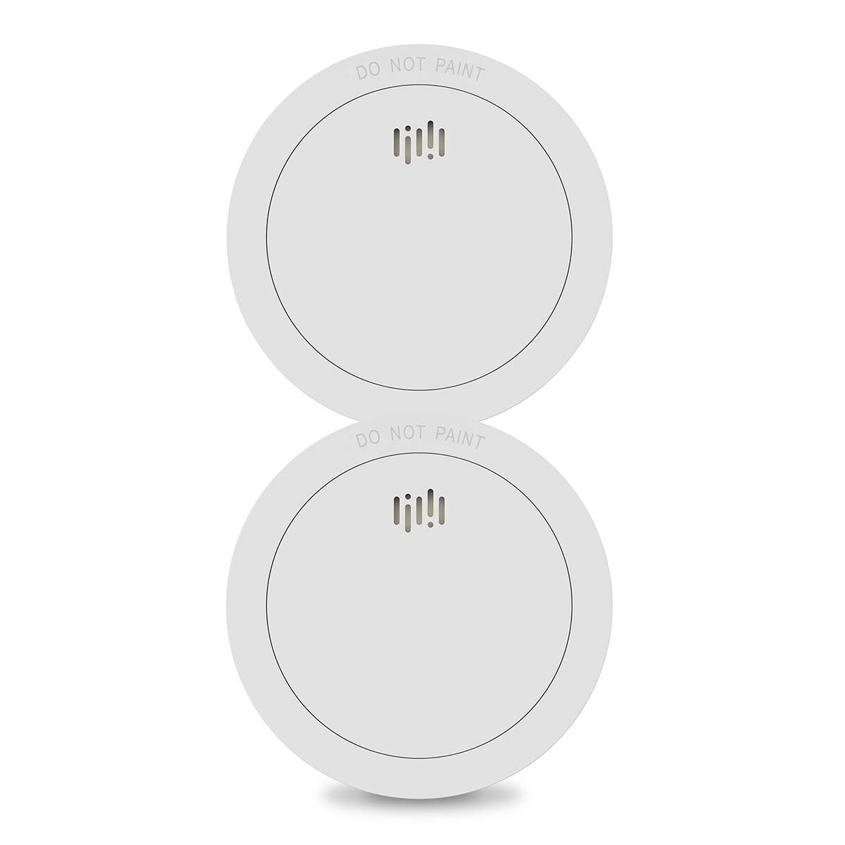 Smoke Detector, 10-Year Battery, 2-Pack, White