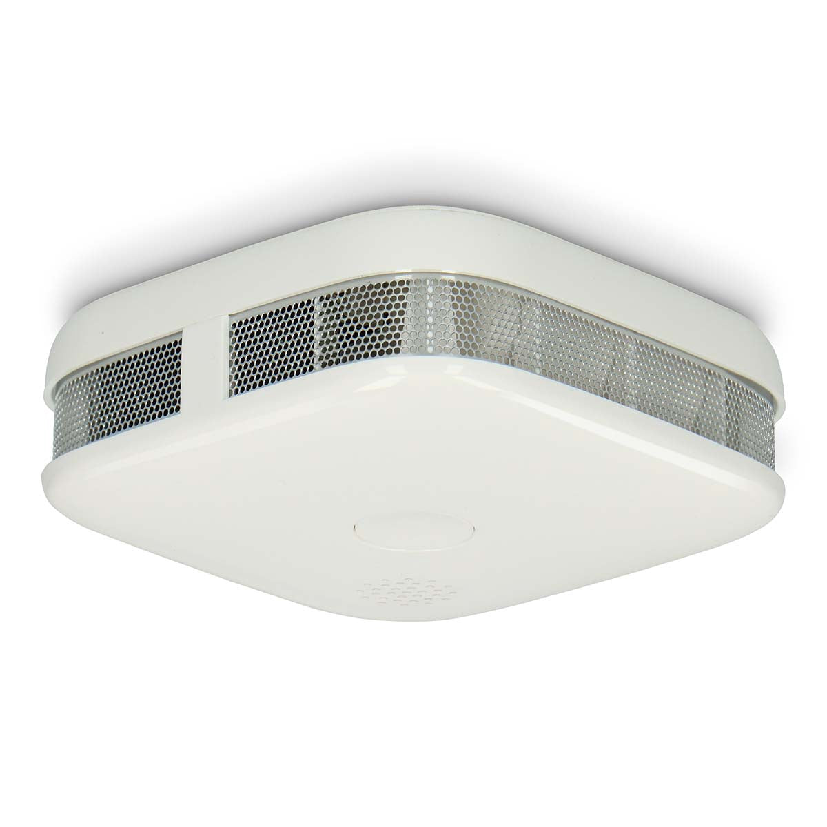 Smoke Detector, 10-Year Battery, 2-Pack, White