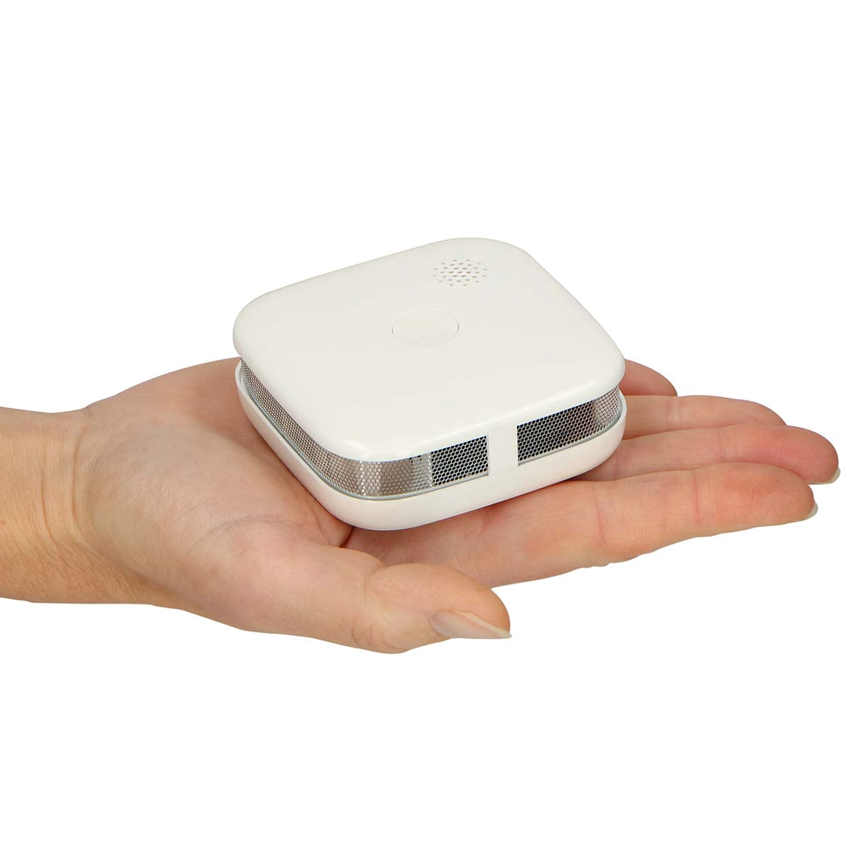 Smoke Detector, 10-Year Battery, 2-Pack, White