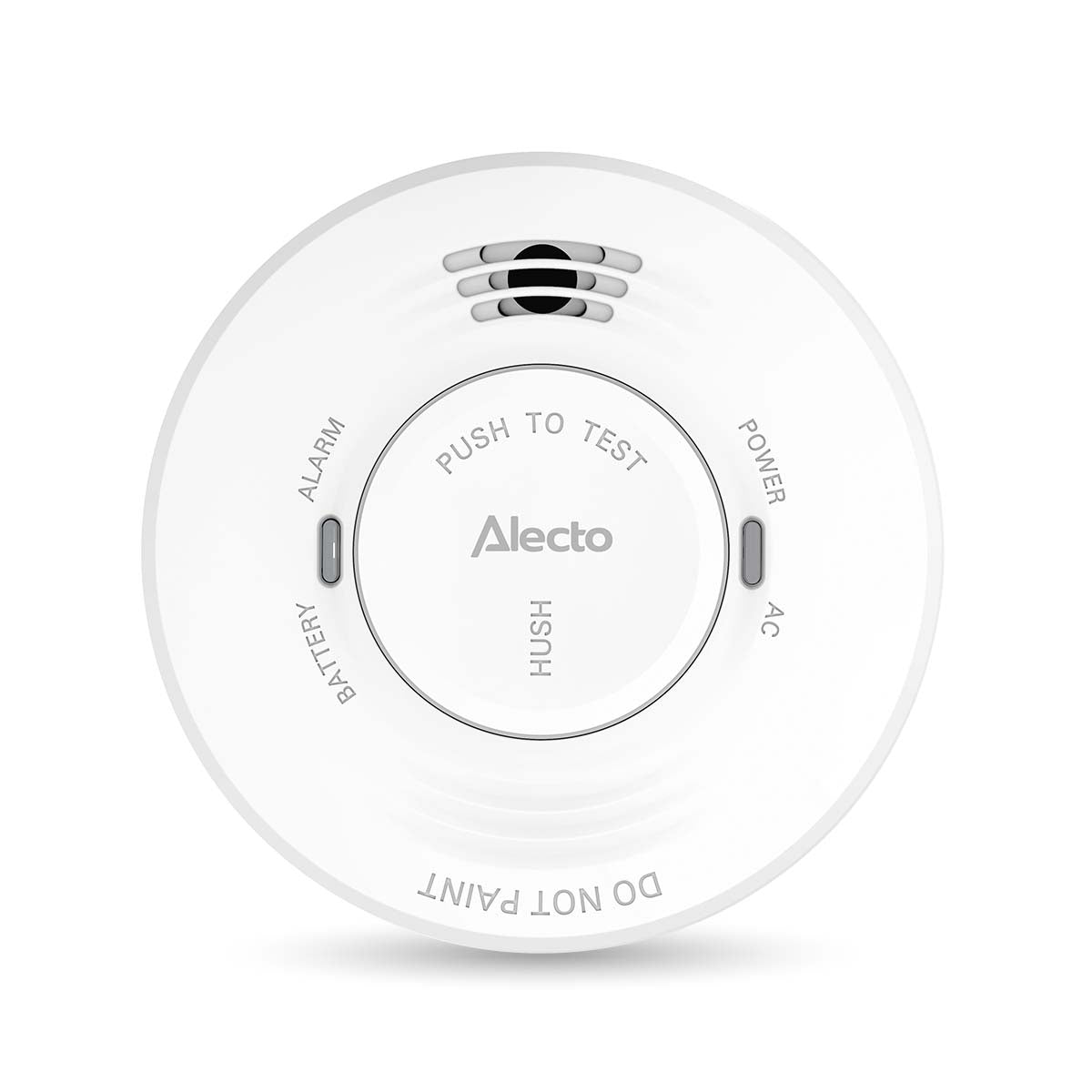 Smoke Detector 230V, 5-Year Battery Backup, White