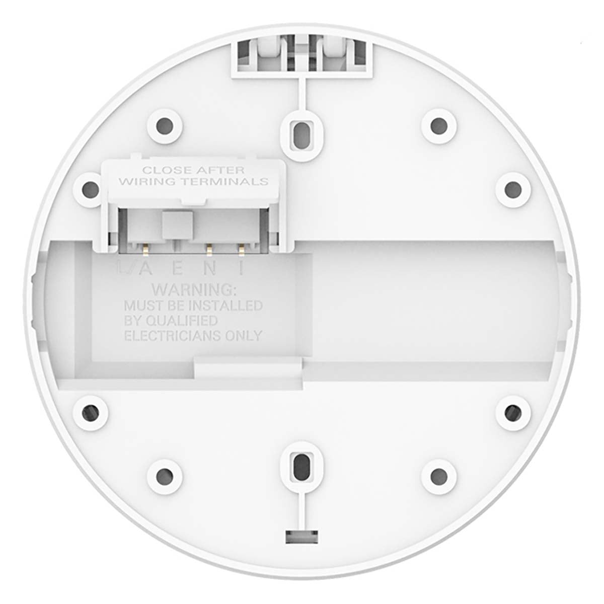 Smoke Detector 230V, 5-Year Battery Backup, White