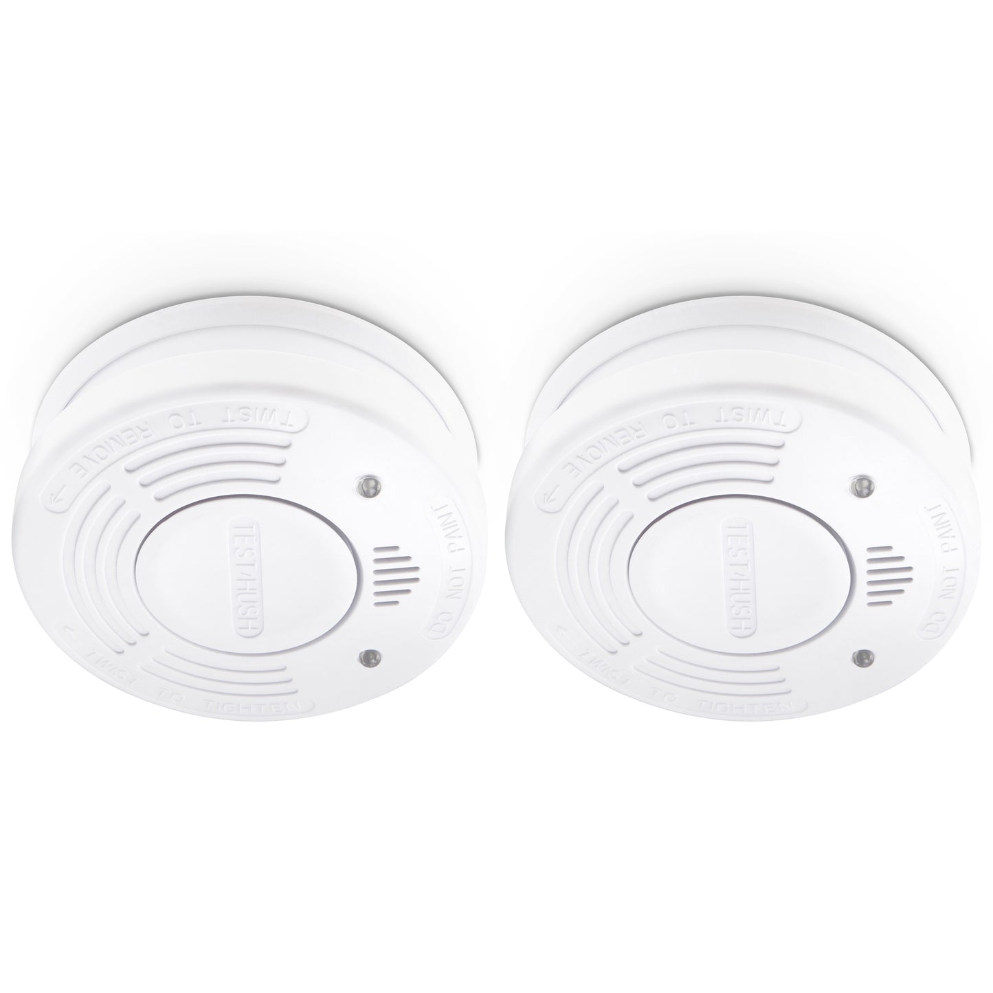 Smoke Detector 2-Pack, 10-Year Battery Life, White