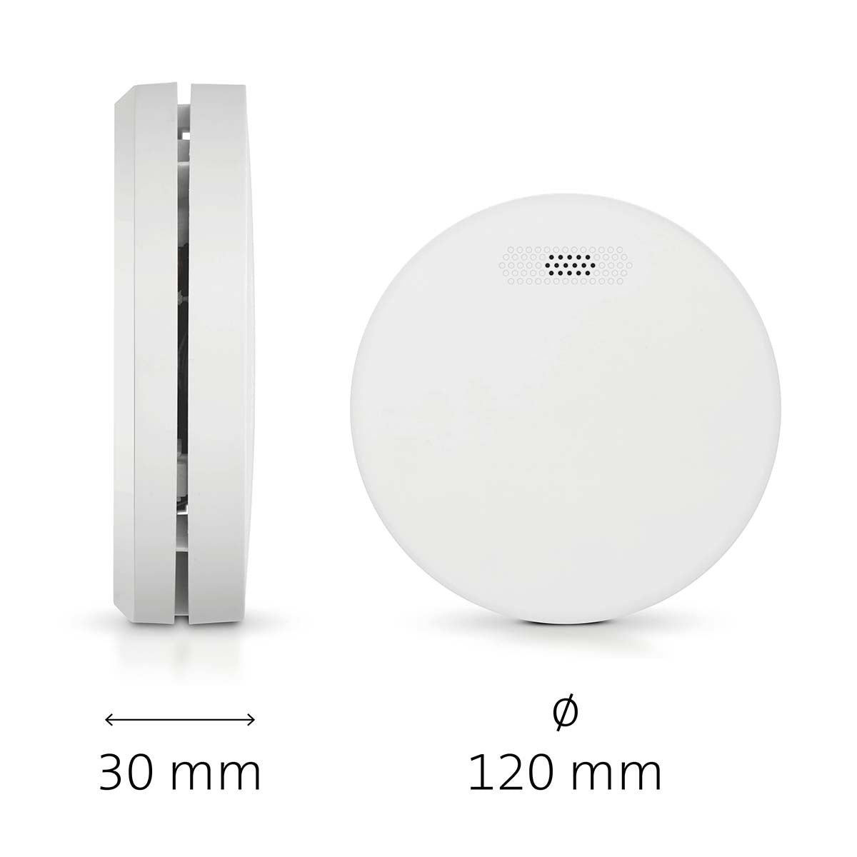 Smoke Detector 2-Pack, 10-Year Battery, White