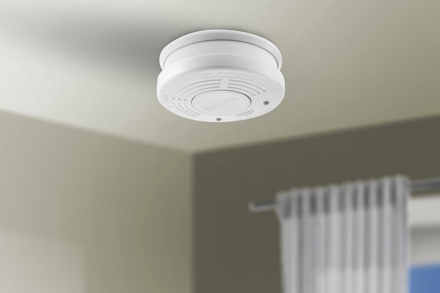 Smoke Detector 4-Pack, 10-Year Battery, White