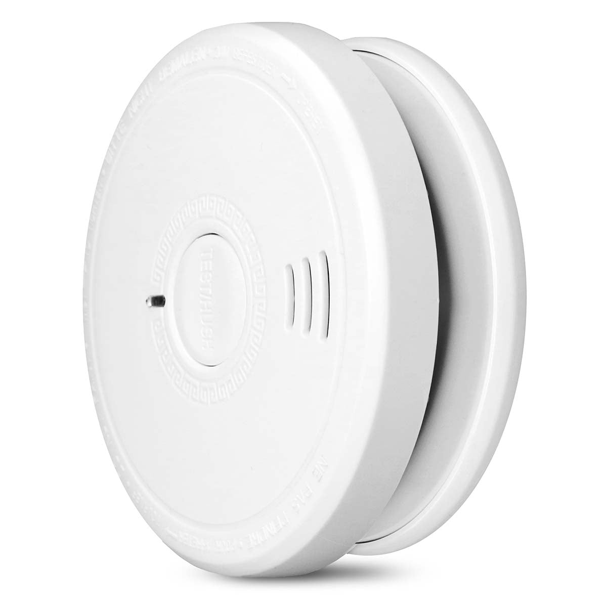 Smoke Detector 5-Pack with Hush Button – White