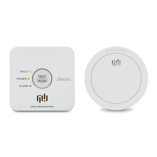 Smoke and Carbon Monoxide Alarm Set, 10-Year Battery