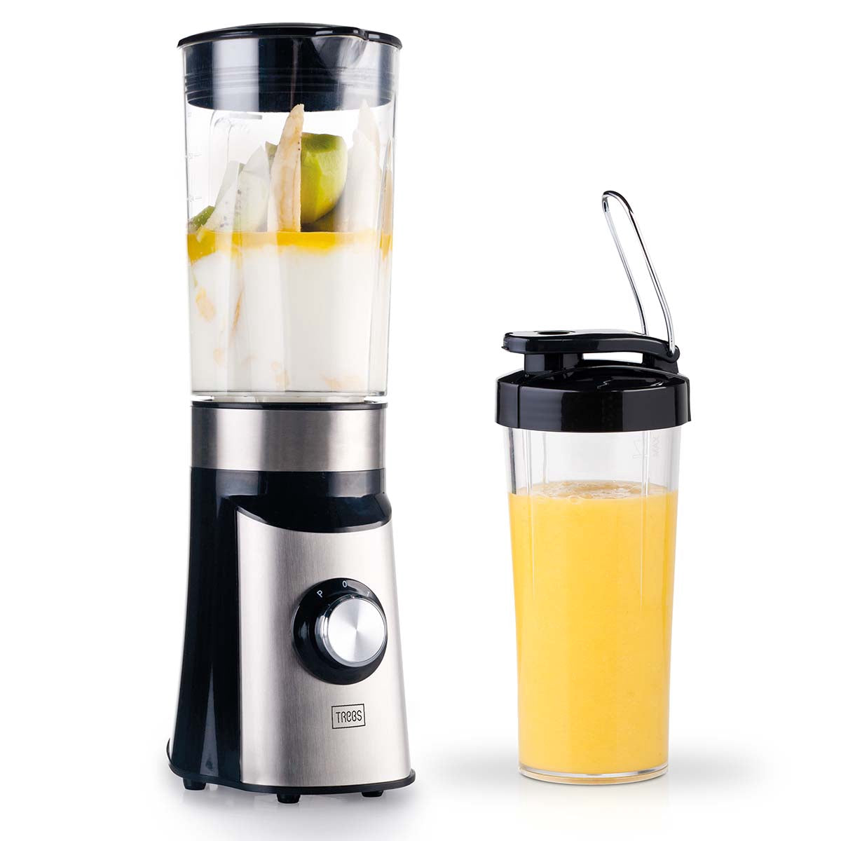 Smoothie Blender & 450ml Cup for School, Work, Gym