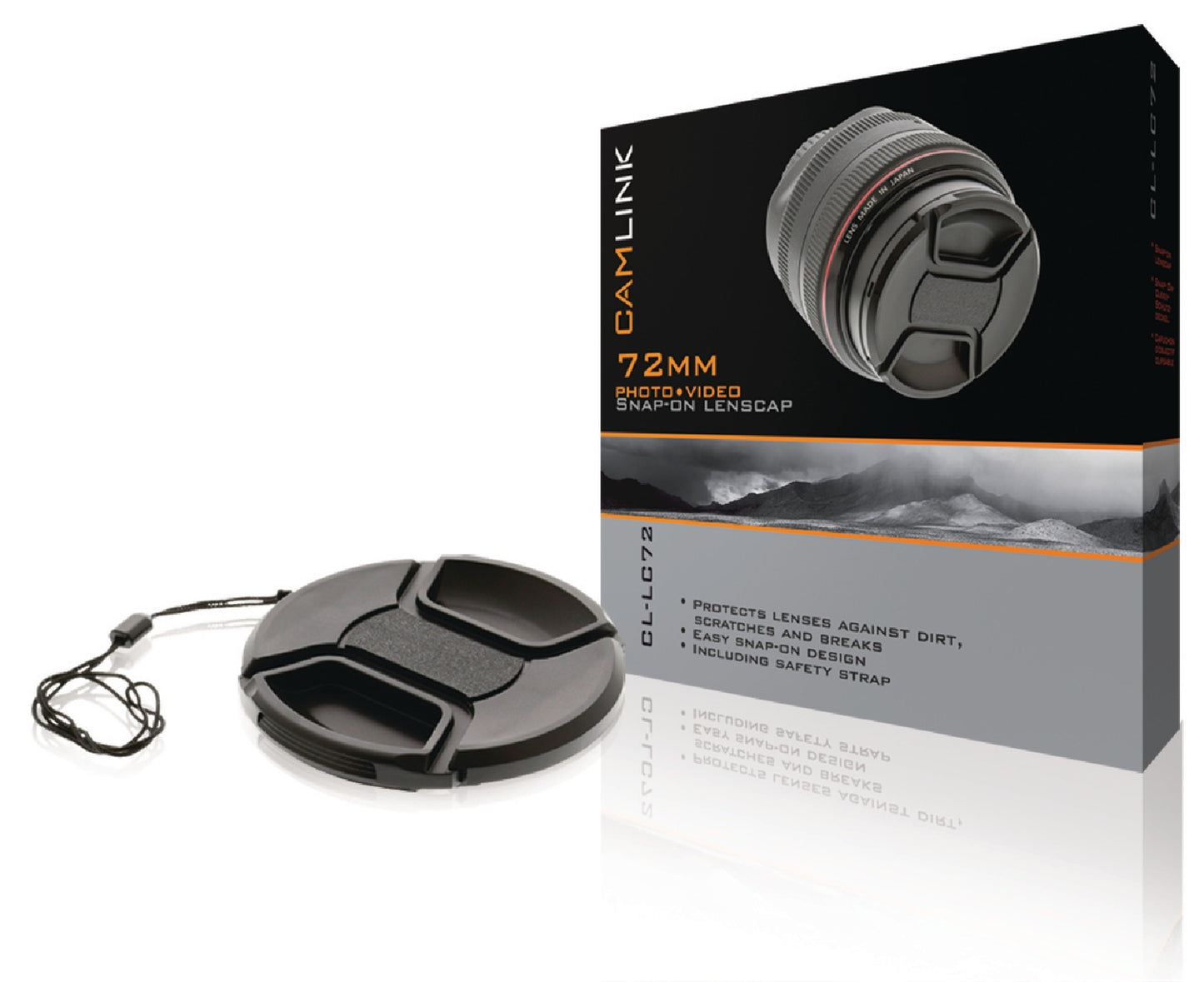 Snap-On Lens Cap | 72 mm