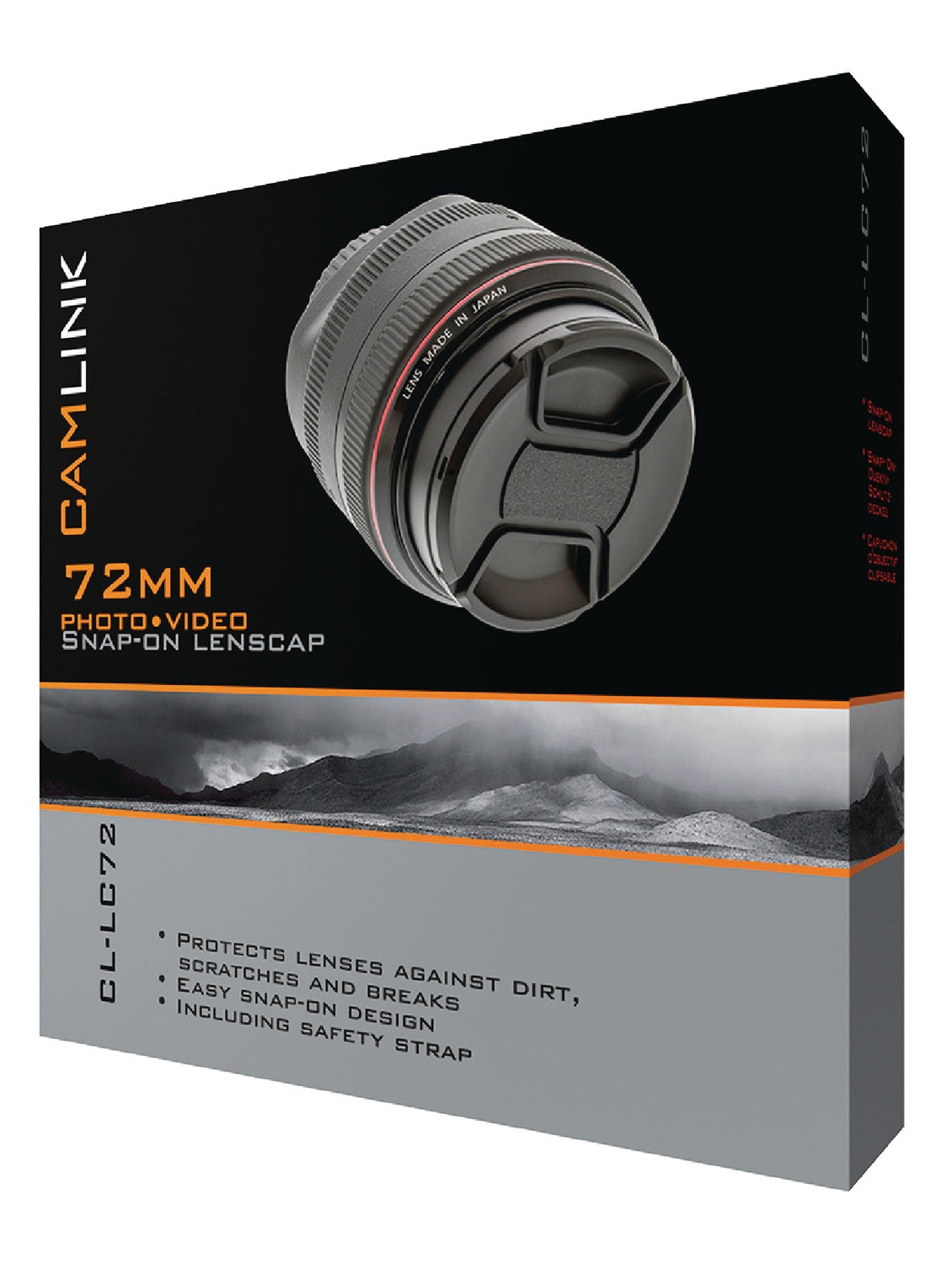 Snap-On Lens Cap | 72 mm