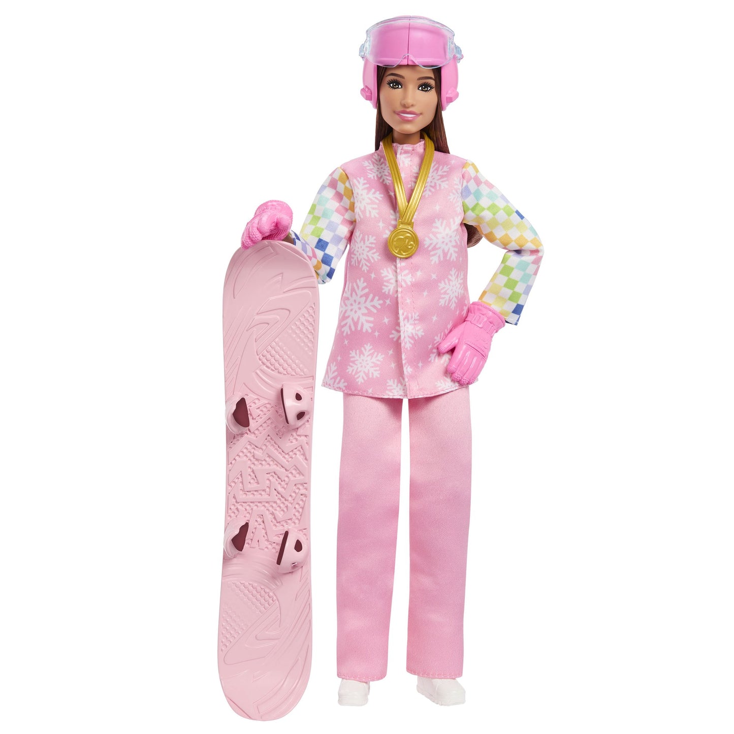 Snowboarder Doll with Color-Changing Snowboard & Gear