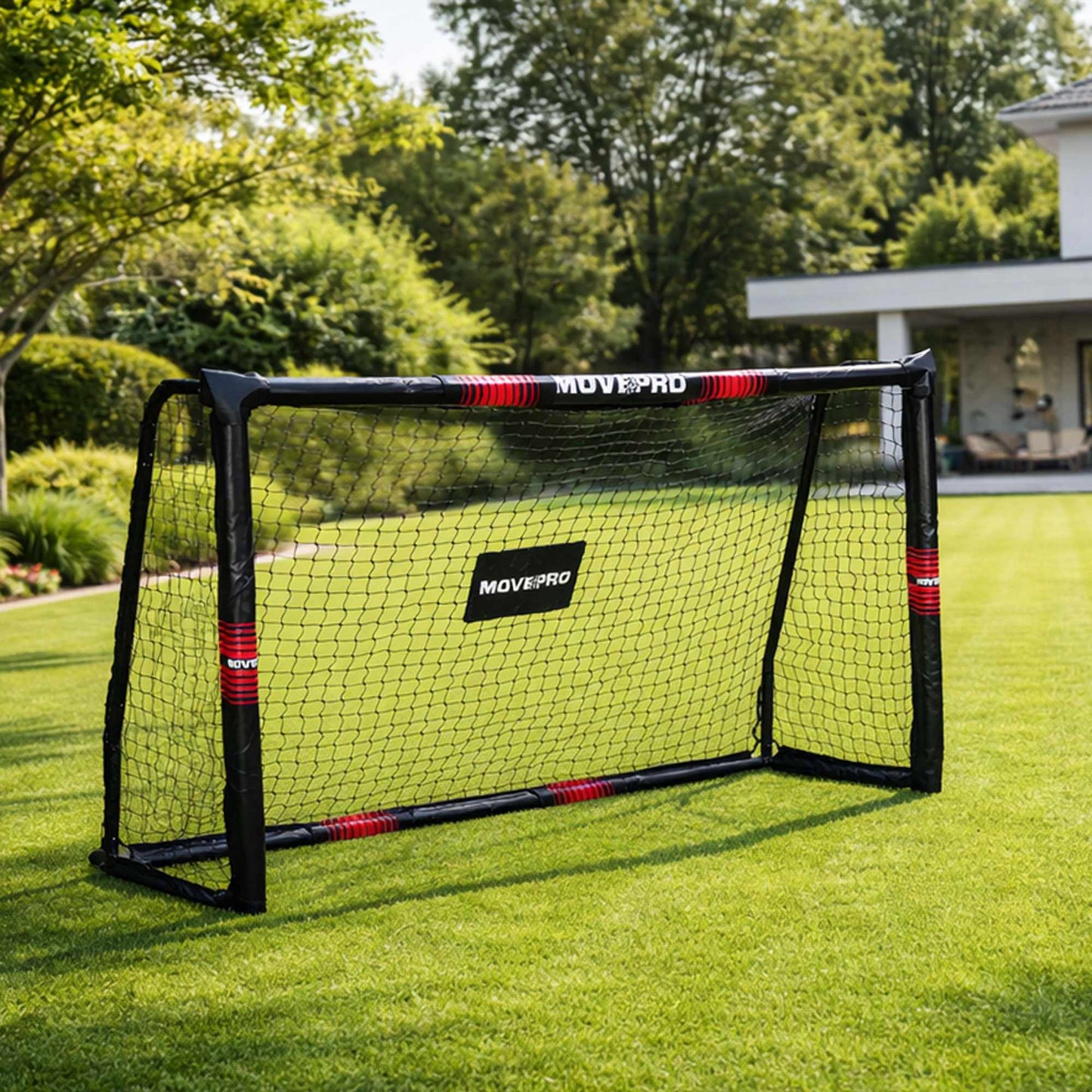Soccer Goal with Net, Steel Frame, 180x120 cm