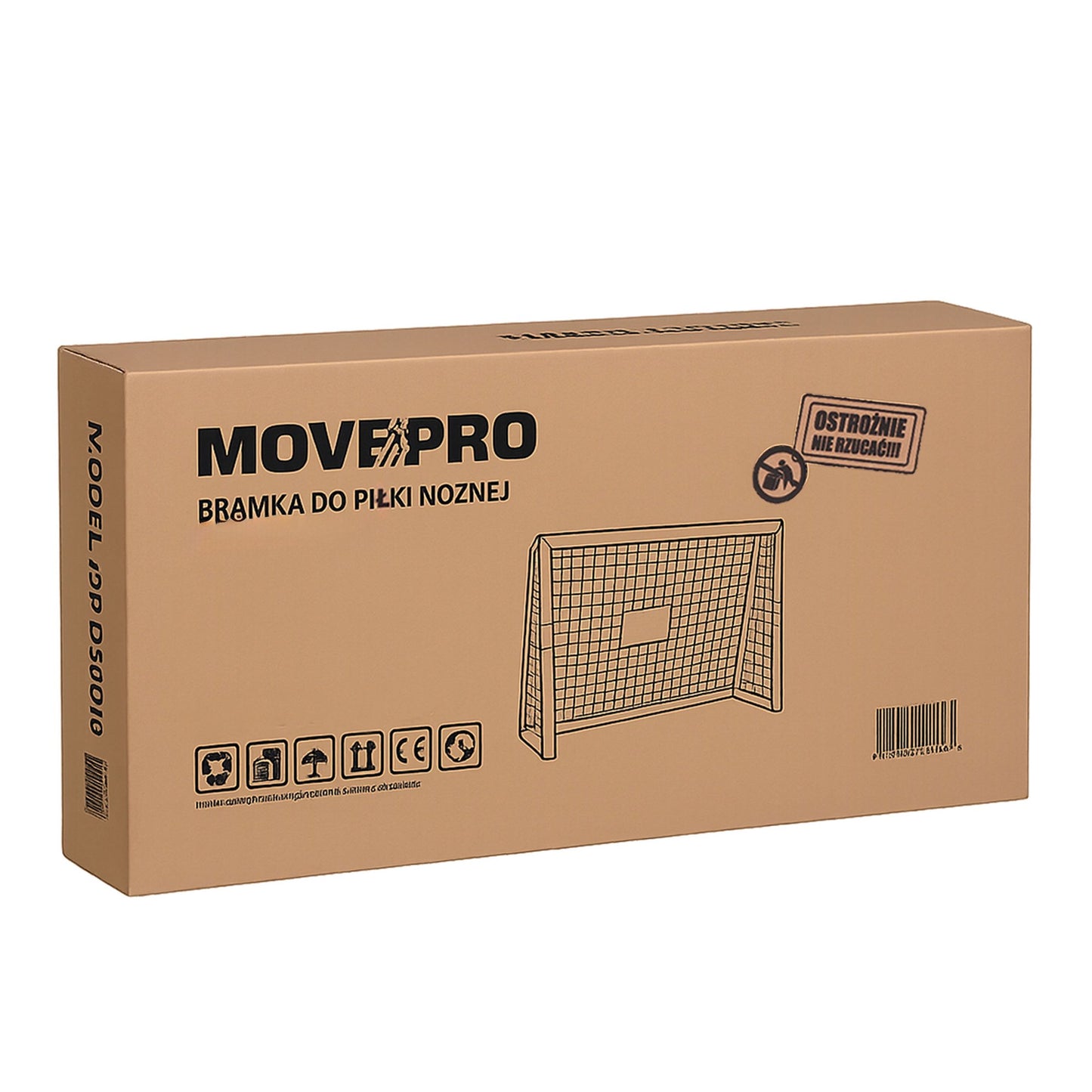 Soccer Goal with Net, Steel Frame, 240x160 cm