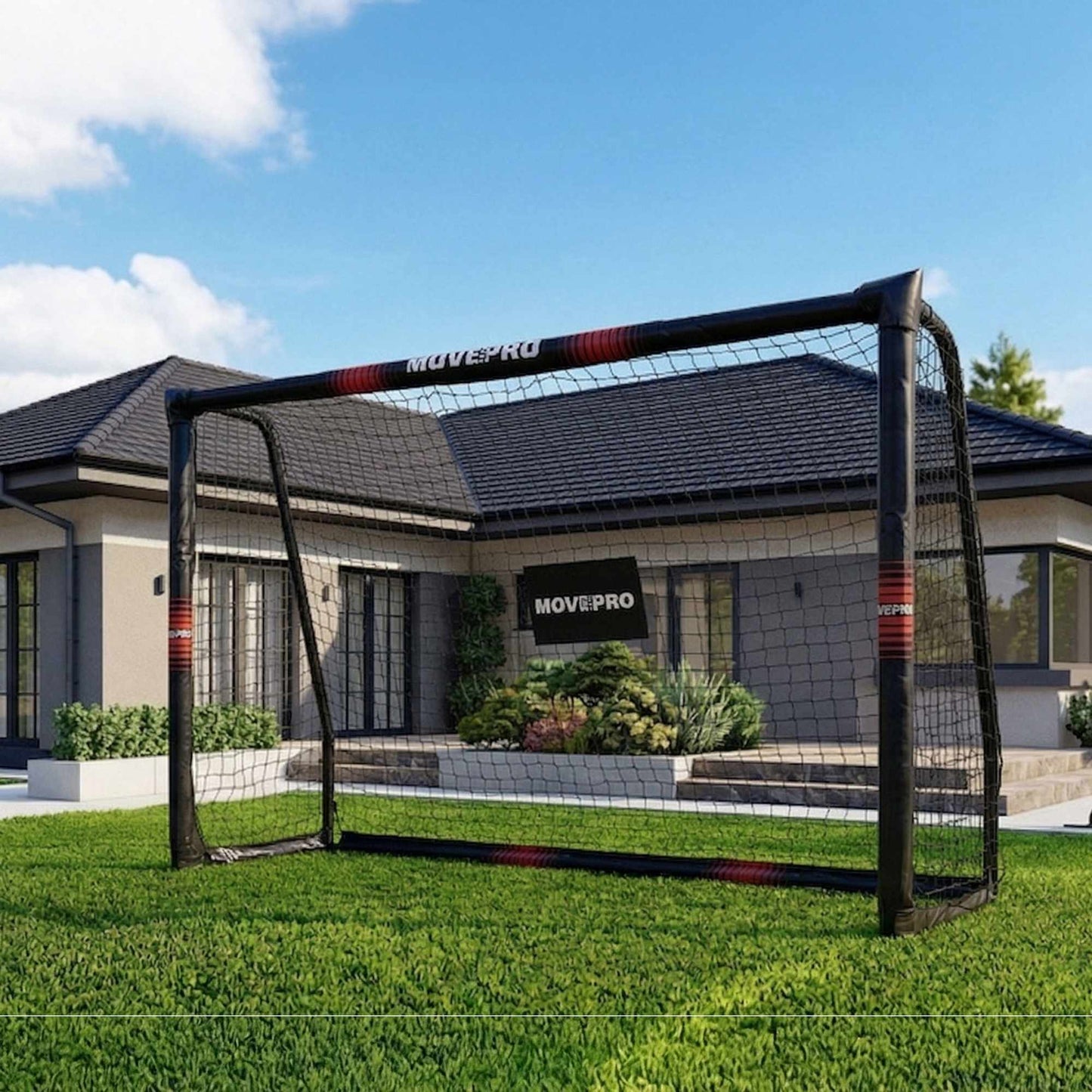 Soccer Goal with Net, Steel Frame, 240x160 cm