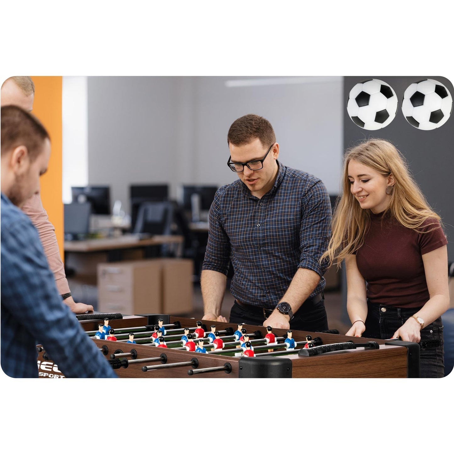 Soccer balls for table football 32 mm - 2 pcs