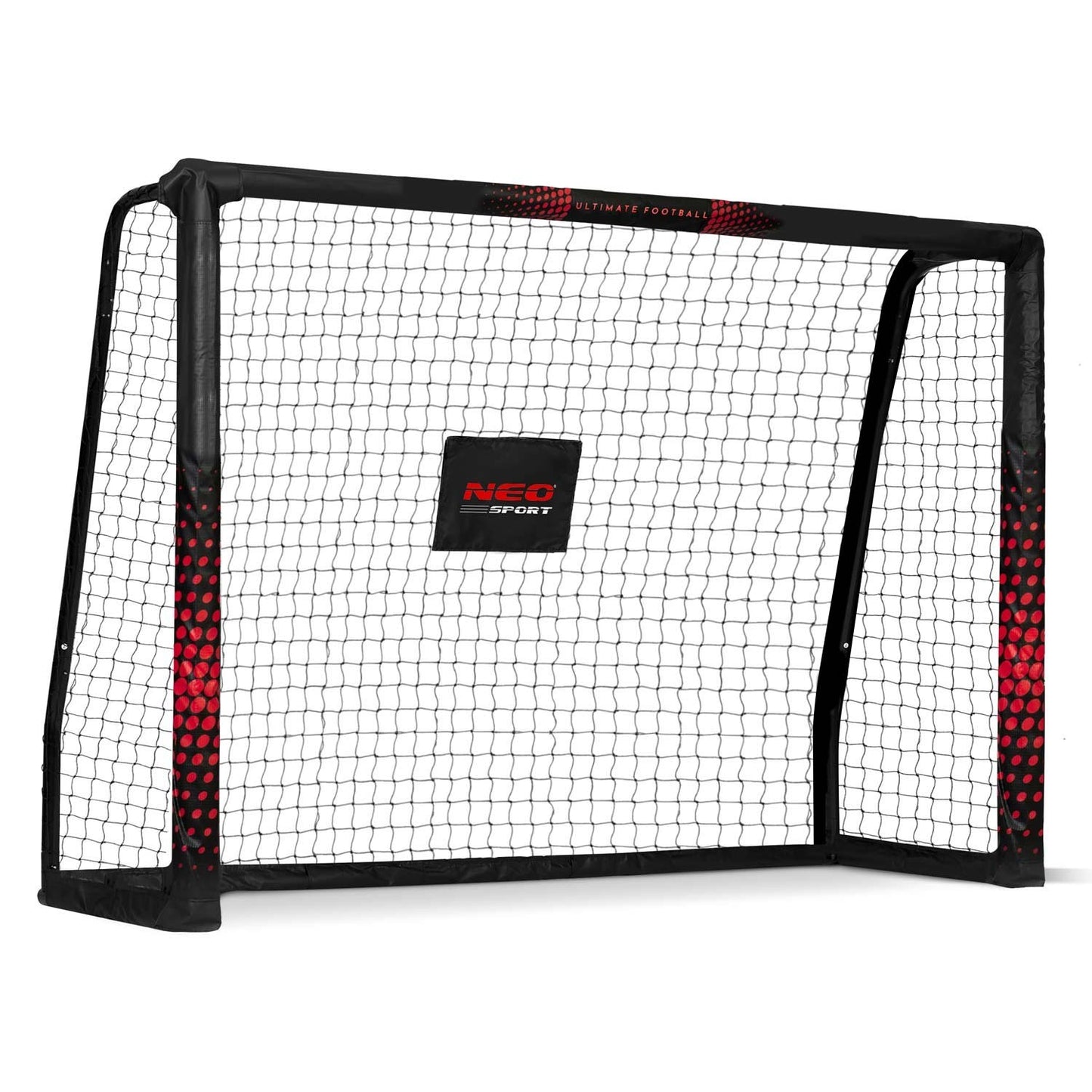 Soccer goal 180 x 120 x 60 cm, Black/Red, Model NS-463