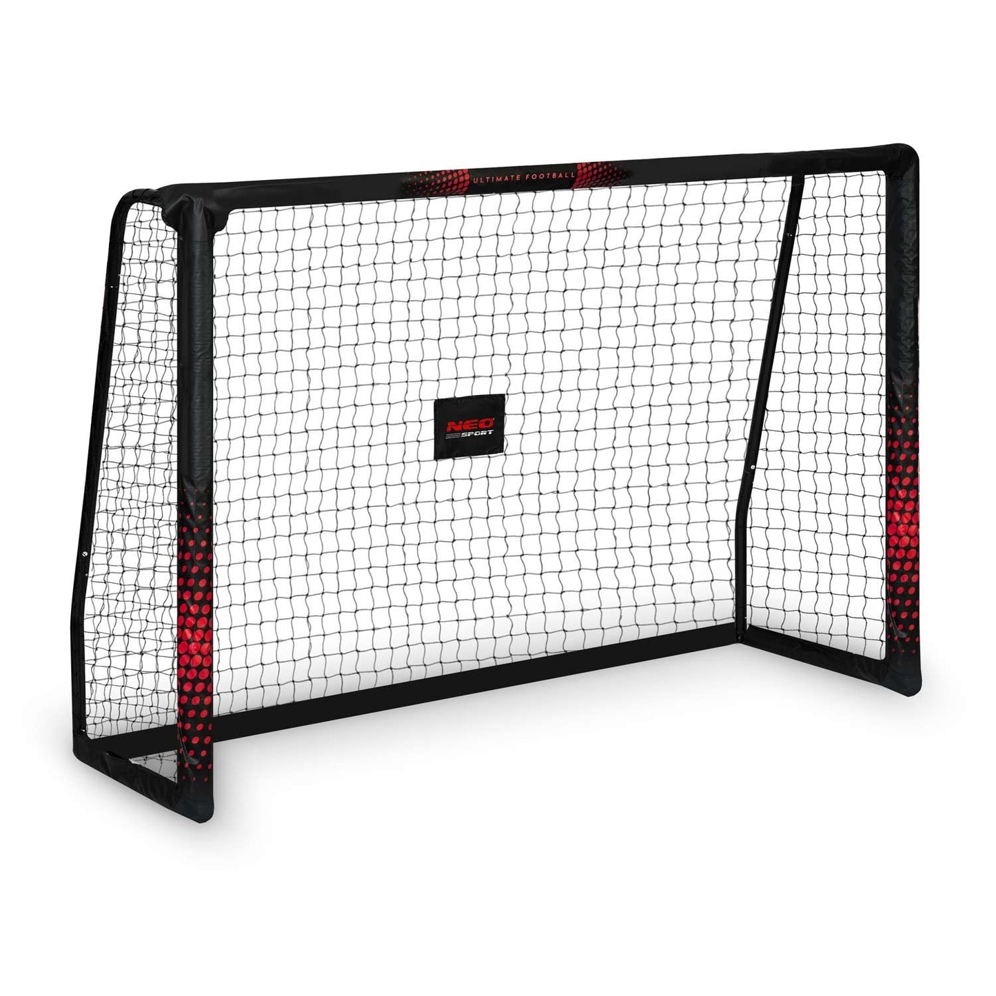 Soccer goal 180 x 120 x 60 cm, Black/Red, Model NS-463