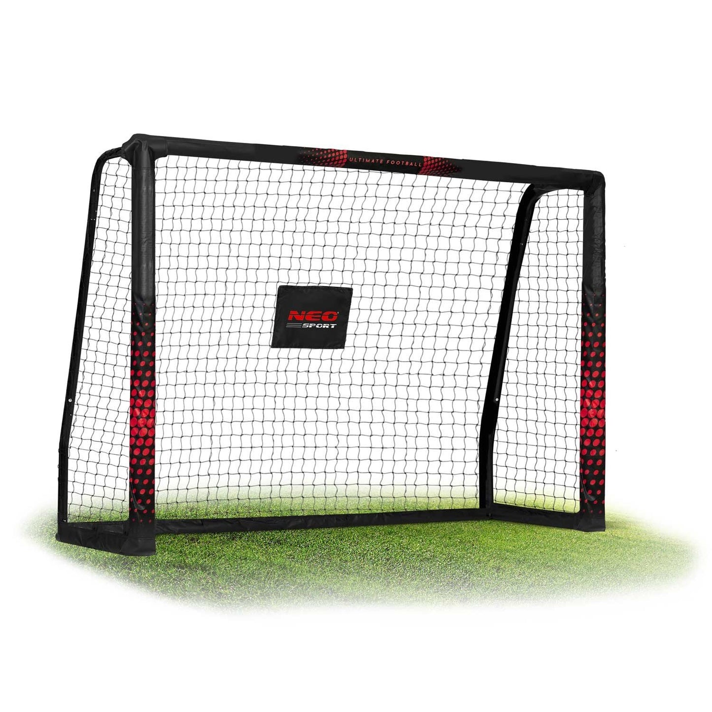 Soccer goal 180 x 120 x 60 cm, Black/Red, Model NS-463